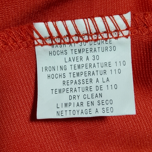 Mike is Stretch Black/Red White Polka-dot Sleeveless Sheath Dress Cowlneck Sz XL - Picture 10 of 11